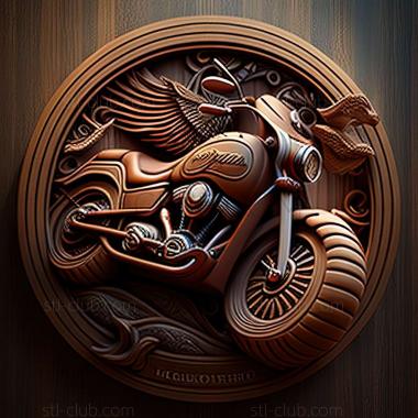 3D модель Harley Davidson Freewheeler (STL)